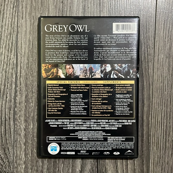 Grey Owl DVD - Picture 2 of 3